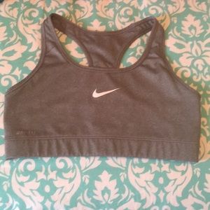 Nike Gray Sports Bra